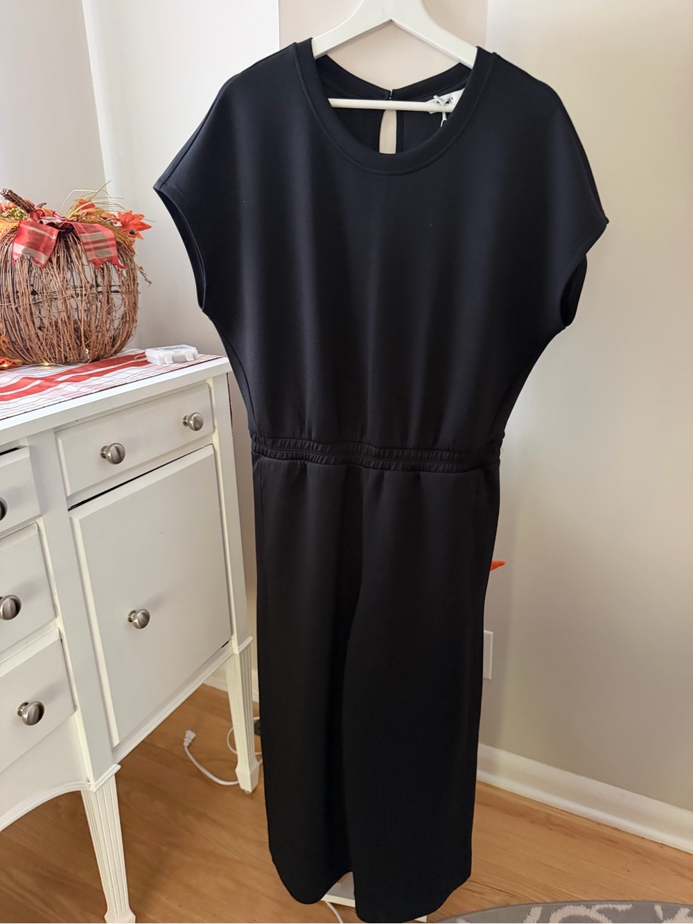 SPANX Black Women's Waist-Detail Jumpsuit